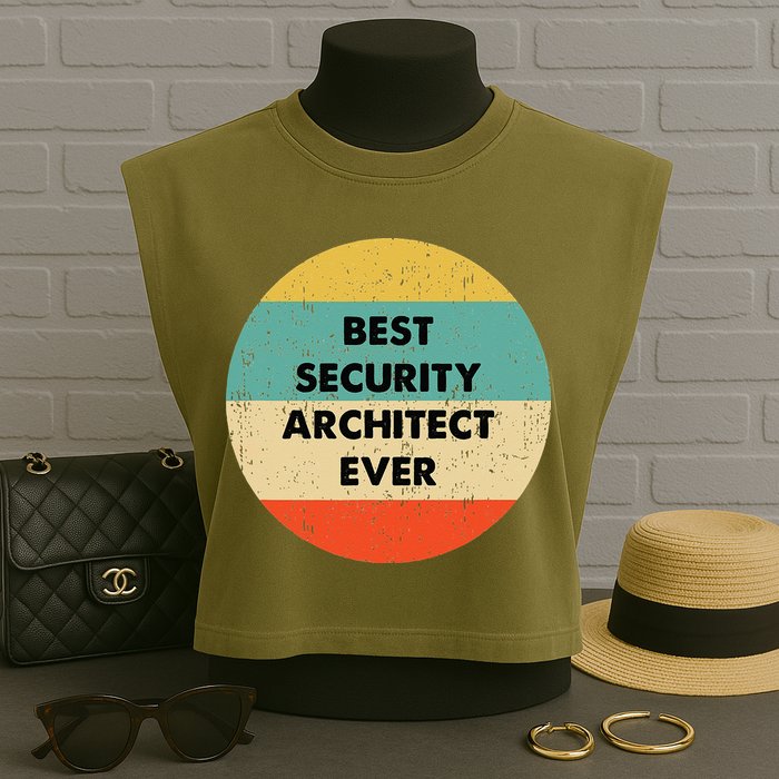 Security Architect Best Security Architect Ever Garment-Dyed Women's Muscle Tee