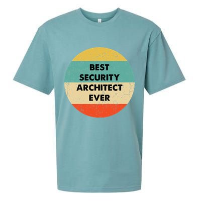 Security Architect Best Security Architect Ever Sueded Cloud Jersey T-Shirt