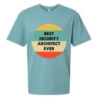 Security Architect Best Security Architect Ever Sueded Cloud Jersey T-Shirt