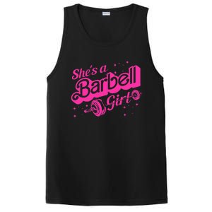 Shes A Barbell PosiCharge Competitor Tank