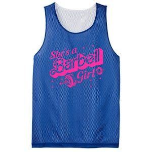 Shes A Barbell Mesh Reversible Basketball Jersey Tank