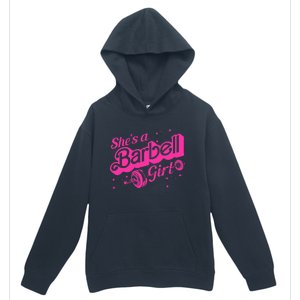 Shes A Barbell Urban Pullover Hoodie