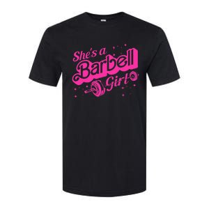 Shes A Barbell Softstyle CVC T-Shirt