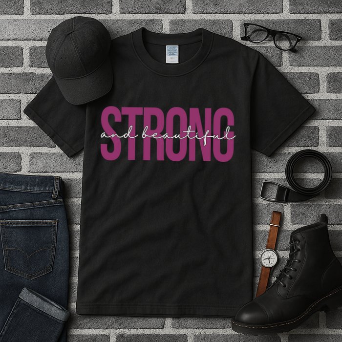Strong And Beautiful Tall T-Shirt