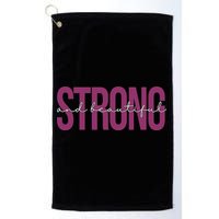 Strong And Beautiful Golf Towel