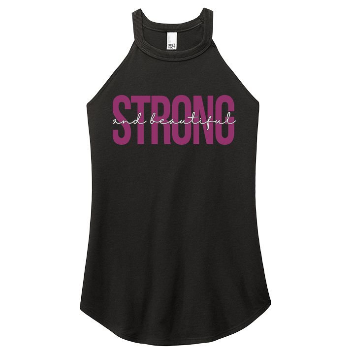 Strong And Beautiful Women's Perfect Tri Rocker Tank