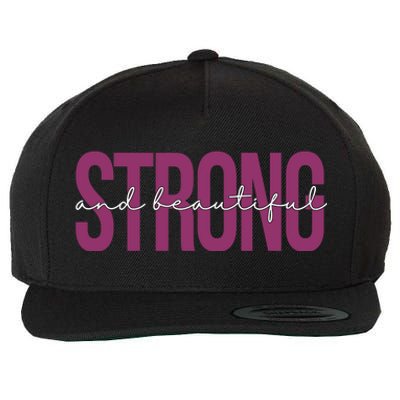 Strong And Beautiful Wool Snapback Cap