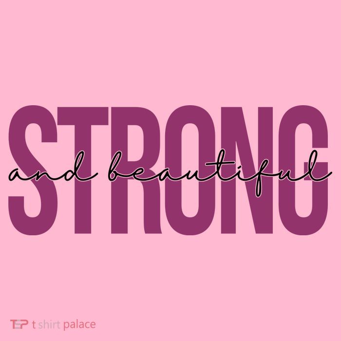 Strong And Beautiful Short Acrylic Beanie