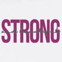 Strong And Beautiful Garment-Dyed Sweatshirt