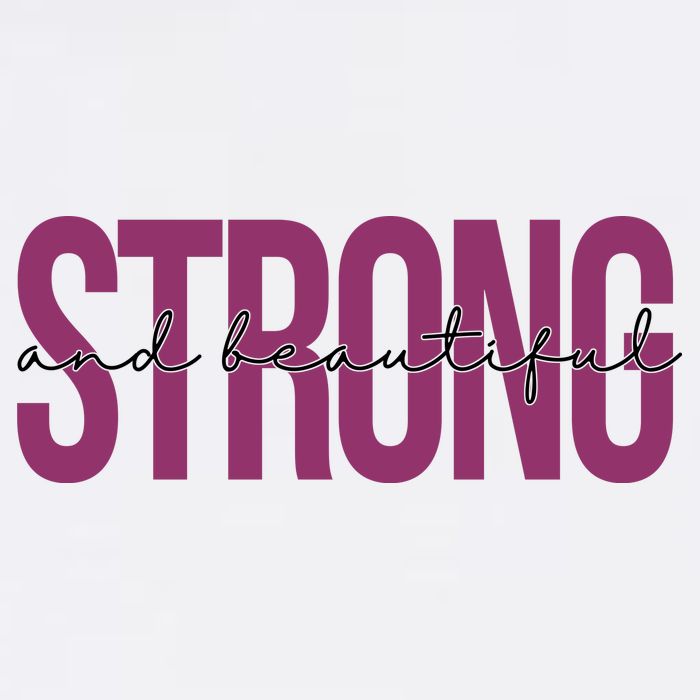Strong And Beautiful Garment-Dyed Sweatshirt