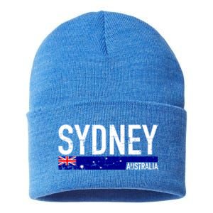 Sydney Australia Cool Gift Sustainable Knit Beanie