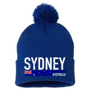 Sydney Australia Cool Gift Pom Pom 12in Knit Beanie