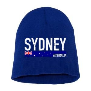 Sydney Australia Cool Gift Short Acrylic Beanie