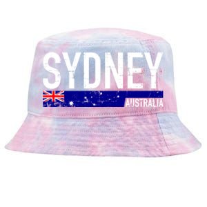 Sydney Australia Cool Gift Tie-Dyed Bucket Hat