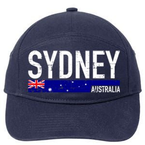 Sydney Australia Cool Gift 7-Panel Snapback Hat