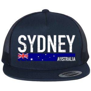 Sydney Australia Cool Gift Flat Bill Trucker Hat