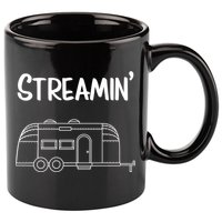 Streamin' Airstream Camping Gift 11oz C Handle Ceramic Mug