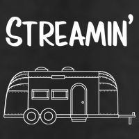 Streamin' Airstream Camping Gift 11oz C Handle Ceramic Mug