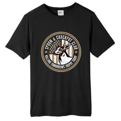 Spoon And Crockpot Club Tomorrow's Trophy Deer Hunting Joke Gift Tall Fusion ChromaSoft Performance T-Shirt