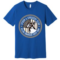 Spoon And Crockpot Club Tomorrow's Trophy Deer Hunting Joke Gift Premium T-Shirt