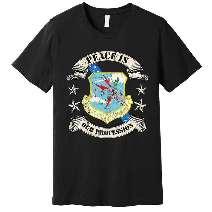 Strategic Air Command Sac Veteran Gifts Premium T-Shirt