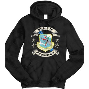 Strategic Air Command Sac Veteran Gifts Tie Dye Hoodie