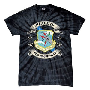 Strategic Air Command Sac Veteran Gifts Tie-Dye T-Shirt