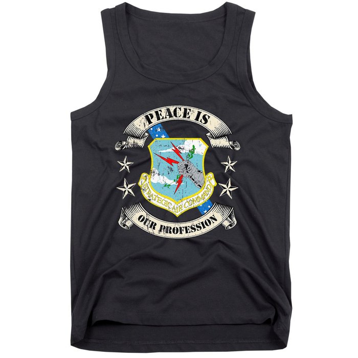 Strategic Air Command Sac Veteran Gifts Tank Top