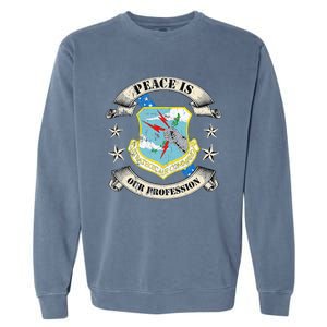 Strategic Air Command Sac Veteran Gifts Garment-Dyed Sweatshirt