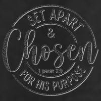 Set Apart Chosen For His Purpose - Christian Faith Cool Comfort Performance Bucket Hat