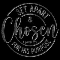 Set Apart Chosen For His Purpose - Christian Faith Short Acrylic Beanie