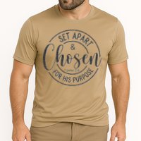 Set Apart Chosen For His Purpose - Christian Faith Cooling Performance Crew T-Shirt
