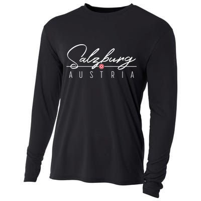 Salzburg Austria Cute Gift And Cooling Performance Long Sleeve Crew