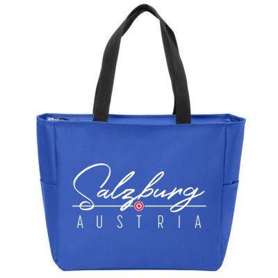 Salzburg Austria Cute Gift And Zip Tote Bag