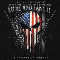 Second Amendment Come And Take It In Defense Of Freedom Ladies PosiCharge Tri-Blend Wicking Tank