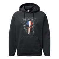 Second Amendment Come And Take It In Defense Of Freedom Performance Fleece Hoodie