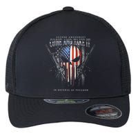 Second Amendment Come And Take It In Defense Of Freedom Flexfit Unipanel Trucker Cap