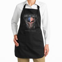 Second Amendment Come And Take It In Defense Of Freedom Apron