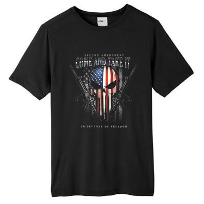 Second Amendment Come And Take It In Defense Of Freedom Tall Fusion ChromaSoft Performance T-Shirt