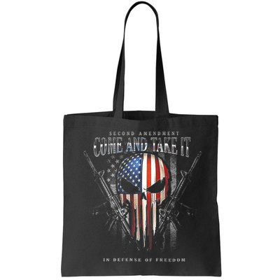 Second Amendment Come And Take It In Defense Of Freedom Bag