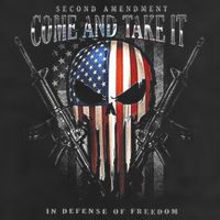 Second Amendment Come And Take It In Defense Of Freedom 25L Jumbo Tote