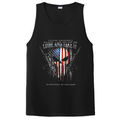 Second Amendment Come And Take It In Defense Of Freedom PosiCharge Competitor Tank