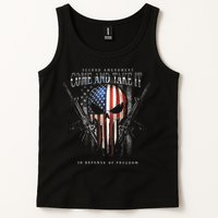 Second Amendment Come And Take It In Defense Of Freedom Tank Top