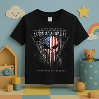 Second Amendment Come And Take It In Defense Of Freedom Toddler T-Shirt