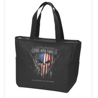 Second Amendment Come And Take It In Defense Of Freedom Zip Tote Bag