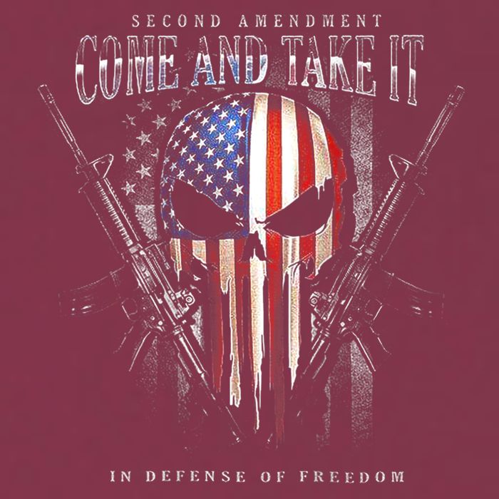 Second Amendment Come And Take It In Defense Of Freedom 16oz Travel Tumbler