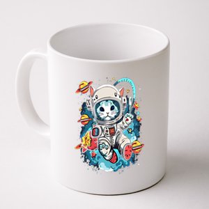 Space Astronaut Cat Astronomy Kitten Anime Neko Kawaii Gift Coffee Mug