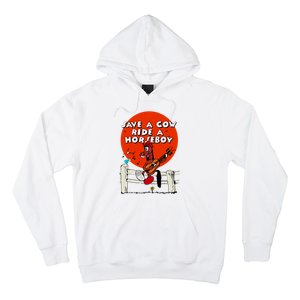 Save A Cow Ride A Horse Boy Hoodie