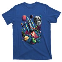 Space Astronaut Cat Galaxy Kitten Anime Neko Kawaii Gift T-Shirt