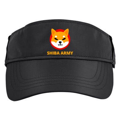 Shiba Army Crypto Currency Adult Drive Performance Visor